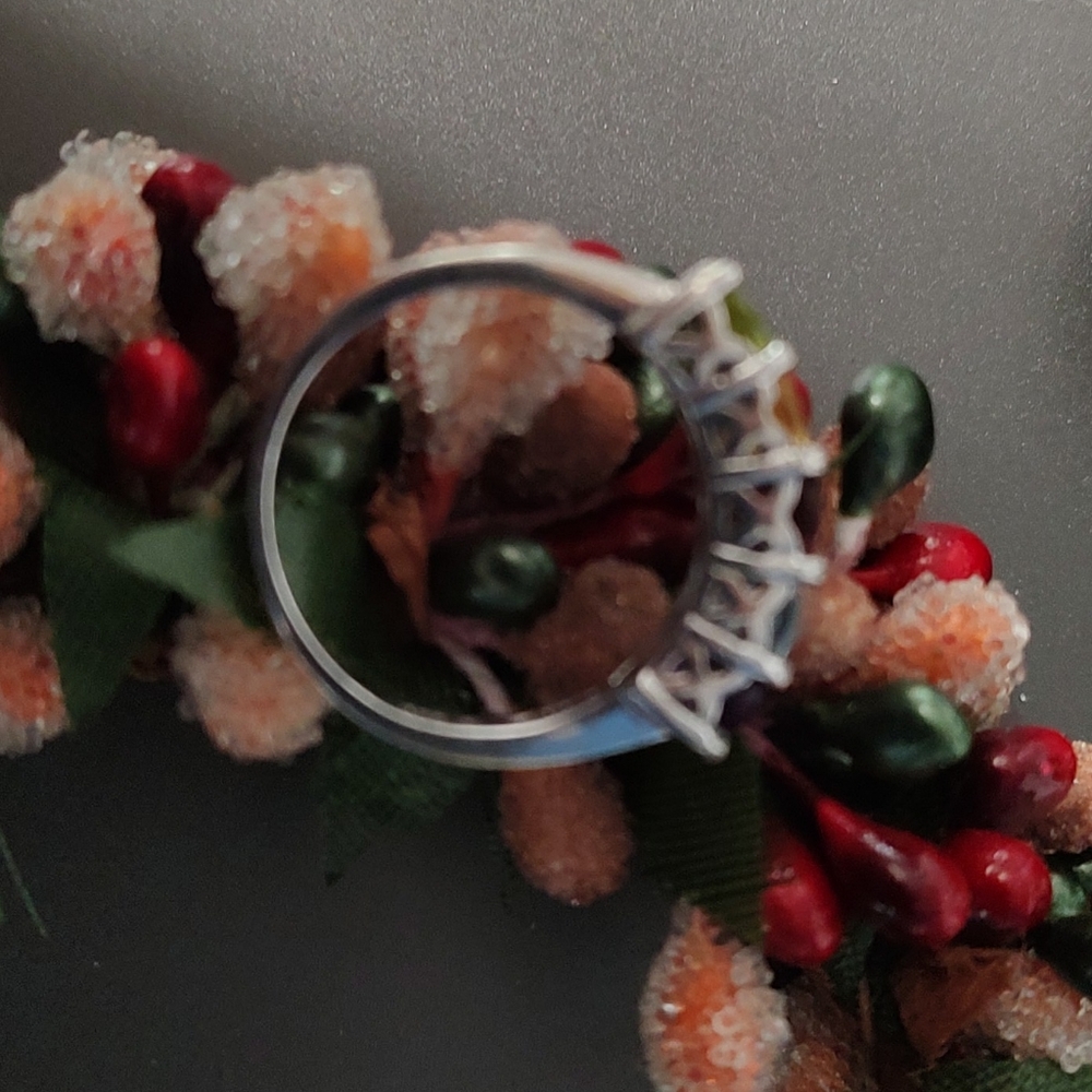 Sterling Silver Multi-Gemstone Ring - image 3